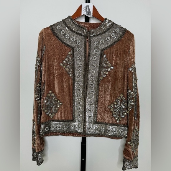 Ramona La Rue by Arianne Embroidered Jacket - Boho Chic Meets Artistic Flair - Picture 1 of 7